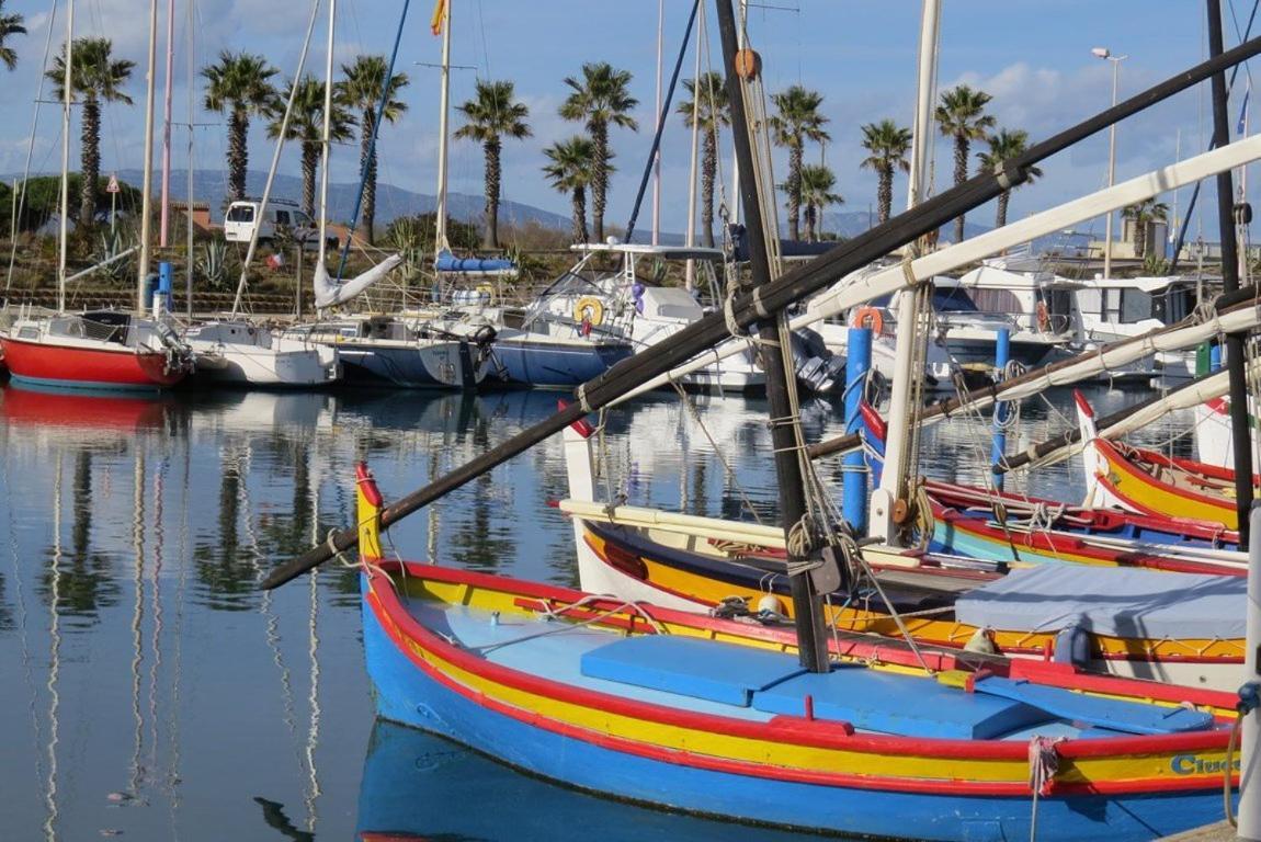 Agreable Studio Acces A La Plage - Parking - 2Balm2 Le Barcarès Dış mekan fotoğraf